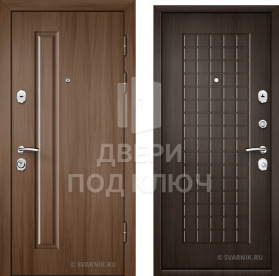 Усиленная входная металлическая дверь для коттеджа ДПК-9391